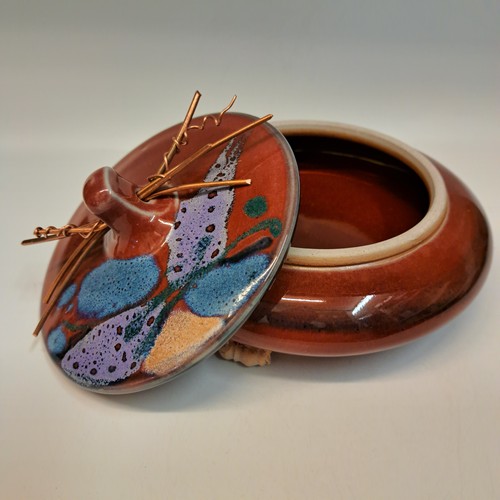 Click to view detail for #241126 Round Treasure Box $28
